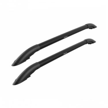 Imagem de Rack Teto Longarina Hilux 2011 2012 2013 Cd Alumínio Preto - Bepo