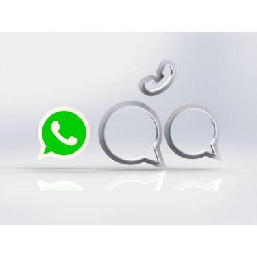 Imagem de Cortador Redes Sociais - Whatsapp Tamanho 8 Cm