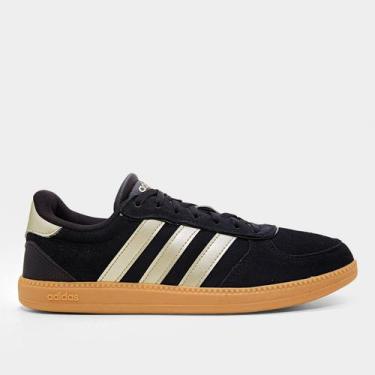 Imagem de Tênis Adidas Breaknet Sleek Suede Feminino, Preto, 38