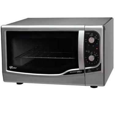 Imagem de Forno Elétrico Fischer de Mesa com Função Grill e Timer Inox 220V, 220