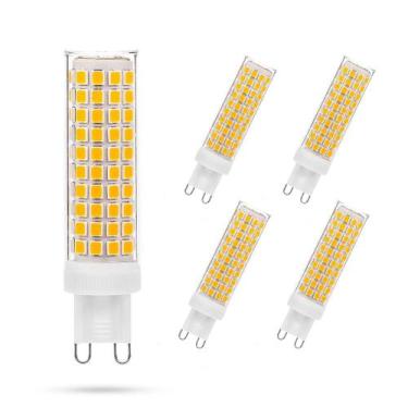 Imagem de Lâmpada LED Yosenmi G9 10W 1200LM 6000K, não regulável, pacote com 5