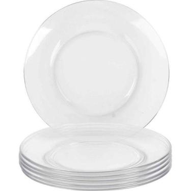 Imagem de Conjunto de Pratos de Sobremesa Astral 19 cm 6 Peças - Duralex - Nadir