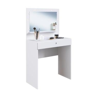 Imagem de Penteadeira Com Iluminação Led Star Branco - Art In Móveis