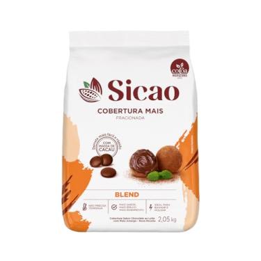 Imagem de Cobertura Fracionada Gotas Chocolate Blend 1,01kg - Sicao Mais