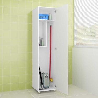 Imagem de Armário Organizador Lavanderia 1 Porta AM3100 Tecnomóbili, Branco
