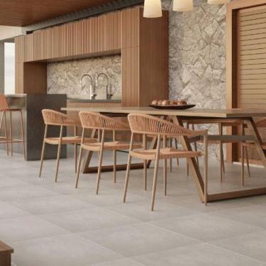 Imagem de Cadeira de Jantar e Área Externa 4Un em Alumínio Empilhável - Fratini 