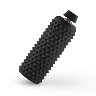 Imagem de Distractibles Brinquedo sensorial de rolo fidget com clique, pontas táteis para ansiedade, alívio do estresse, estimulação da dor, autismo e superestimulação com cordão (preto)