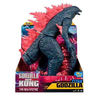 Imagem de Boneco Godzilla Gigante De 58Cm Godzilla X Kong Novo Império