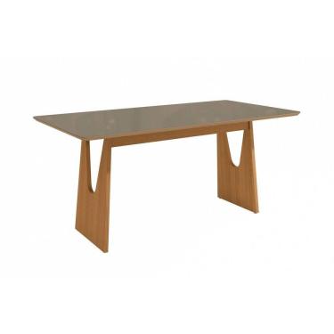 Imagem de Mesa Mila para Sala de Jantar Premium Freijo/Bronze