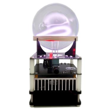 Imagem de Vastarry Tesla Coil Arc Light Anel de plasma dinâmico experimento científico gadget geek colecionável decoração de luz de festa