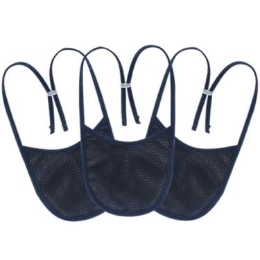 Imagem de EHUSPU Capa para estoma de pescoço de traqueostomia, capa respirável para laringectomia para tratamento de traqueotomia, suprimentos de cuidados traqueais - protetor de traqueia ajustável para pescoço