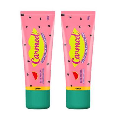 Imagem de Kit 2 Gel Dental Carmed Melancia com Flúor 70g