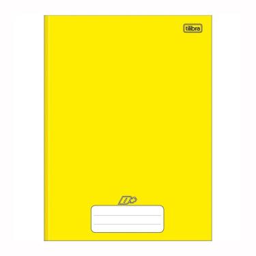 Imagem de Caderno brochurão capa dura 1X1 48fls D mais Amarelo Tilibra
