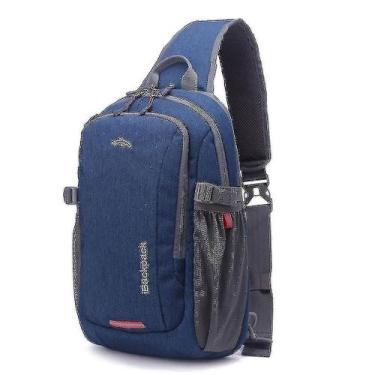 Imagem de Mochilas bolsa de peito bolsa mensageiro masculina mochila casual - HU