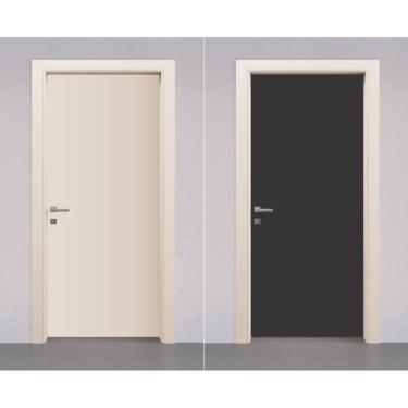 Imagem de Adesivo Envelopamento Decorativo De Porta Lisa Preto Fosco