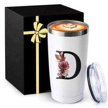 Imagem de Xícara de café isolada MNZZ 591ml Caneca de aço inoxidável