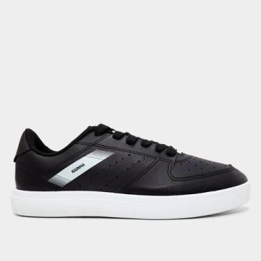 Imagem de Tênis Rainha Province Masculino, Preto, Branco, 40