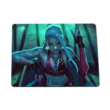 Imagem de Mouse Pad Grande PC Pers. LEAGUE OF LEGENDS LOL JINX 004 - Pomps Geek