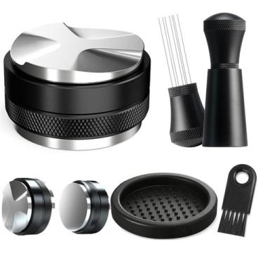 Imagem de Kit de acessórios para café expresso Symtype Tamper 51 mm com ferramen