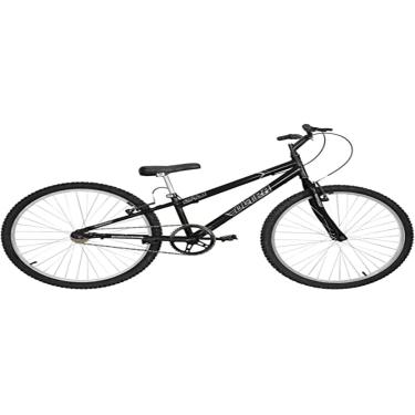 Imagem de Bicicleta de Passeio Ultra Bikes Esporte Rebaixada Aro 26 Reforçada Freio V-Brake Sem Marcha Preto