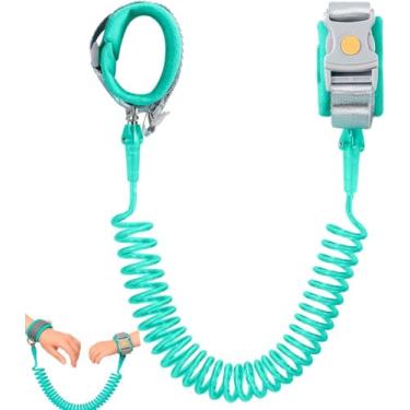 Imagem de Pulseira de Segurança Infantil com Trava Magnética, Cordão Protetor Anti Perda para Bebês e Crianças, Coleira de Pulso com Sistema de Proteção