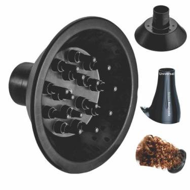 Imagem de Difusor De Ar Secador Cachos Bico Universal Profissional - Dompel, Pre