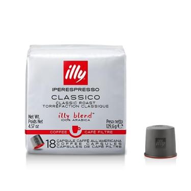 Imagem de Illy Cápsulas de Café Iperespresso Torrado Clássico, 1 pacote de 18 Cápsulas