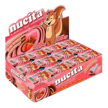 Imagem de Creme Morango Chocolate 10g C/48un