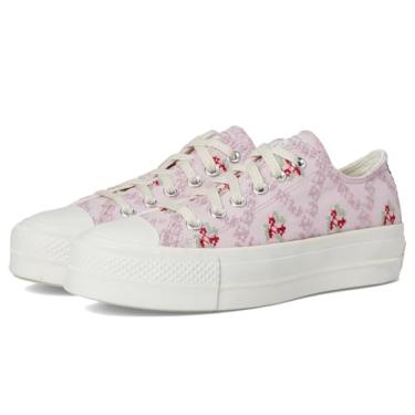 Imagem de Converse Tênis feminino Chuck Taylor All Star Ox Lift, Summit rosa/branco vintage/garça, 41