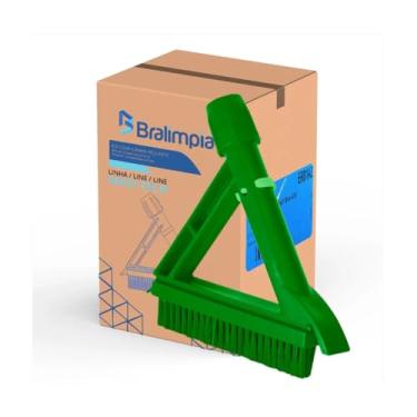 Imagem de Escova de Rejunte, Verde, Bralimpia, 4 unidades