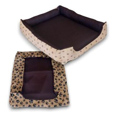 Imagem de Cama De Cachorro Cama Para Pets Grandes+capa Extra 70x80cm - VL Enxova