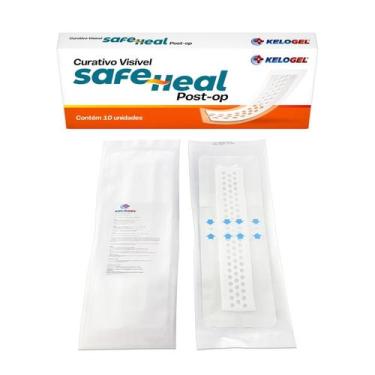 Imagem de Curativo Visível Safe Heal Post-Op 10X30 (5X25) 1Un Kelogel