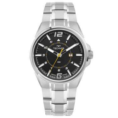 Imagem de Relógio Technos Masculino Skymaster Prata - 2115TZT/1P