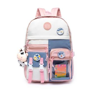 Imagem de Mochila Yupe Juvenil Faculdade Casual Rosa, U