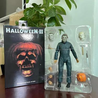 Imagem de Figura De Ação LED De Michael Myers NECA, Brinquedo De Horror De Hallo