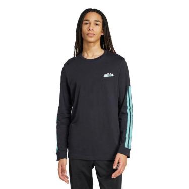 Imagem de Camiseta Adidas Estampada Manga Longa Color Script Masculina-Masculino