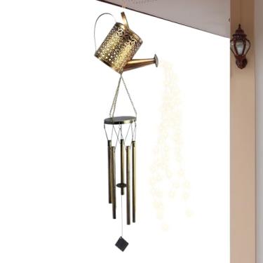 Imagem de Luminárias de Regador Solar,Decoração Retro em Ferro com Sino | Luminárias de Jardim Exterior - Para Jardim Pátio Caminho Passarela Relvado Casa de Natal