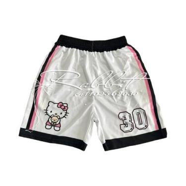 Imagem de Shorts Esportivos De Secagem Rápida Hello Kitty Para Meninos E Meninas