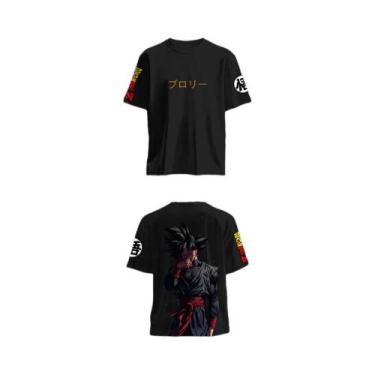Imagem de Camiseta Com Estampa Gráfica Dragon Ball Z 100% Algodão Macia Respiráv