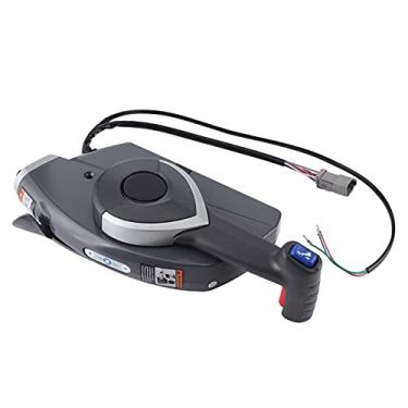 Imagem de Cryfokt Conjunto de Caixa de Controle Remoto de Popa Durável 5006180 Montagem Lateral para Johnson Omc Brp Entusiastas de Barco Material Abs