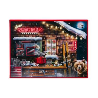 Imagem de Gedore Red Calendário do Advento 2025, 51 peças, calendário de ferramentas para homens, presente R33003151