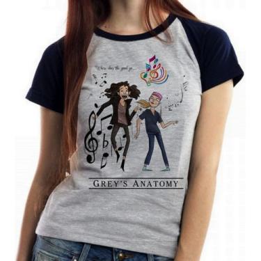 Imagem de Baby look blusa feminina ou Camiseta unissex Grey's Anatomy where does