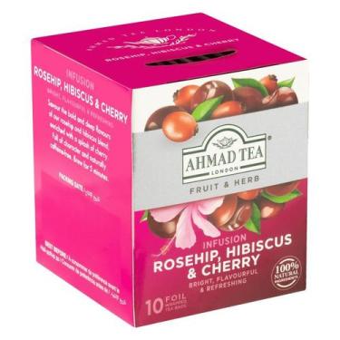 Imagem de Chá Ahmad Rosehip, Hibiscus & Cherry 20g - Ahmad Tea