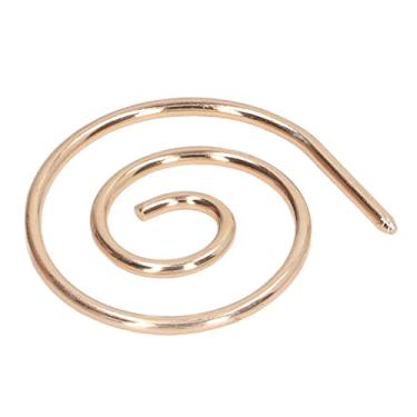 Imagem de aqxreight Agulha de tricô Circular Em Espiral, Aço Inoxidável, à Prova de Ferrugem, Ponta Lisa, Ferramenta de tricô Artesanal para Tricotador, Branco Prateado, 1 Unidade Nos Designs Encalhados, Aderência Cruzada, Algo para Usar (1PCS)