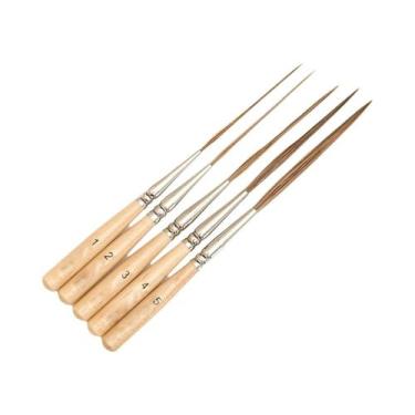 Imagem de Conjunto De Pincéis De Ponta Fina Para Aquarela, Acrílico, Preenchimen