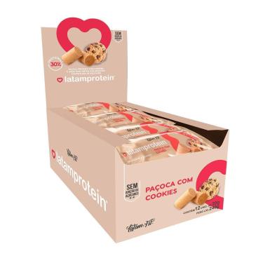 Imagem de Paçoca Com Cookies Proteína Zero Açúcar 60g Latam Protein-Unissex