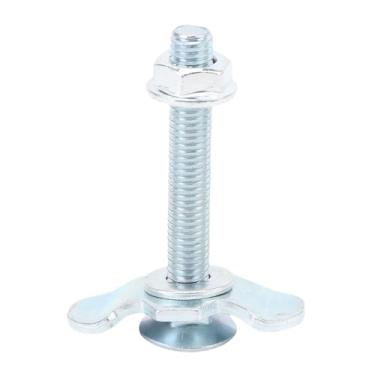 Imagem de Dpofirs Aço Carbono 10pcs L Adequado para Trilho Duplo Com Rosca Parafuso Prisioneiro Conjunto de Encaixe de Porca para Caminhonete van (60mm)