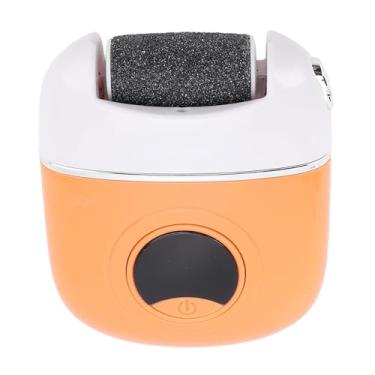 Imagem de Yinhing Removedor de Calos de pé Elétrico Poderoso Display LED Automático de 2 Velocidades 500mAh Arquivo de Moedor de pé Elétrico para Pedicure de Pés Suaves e Macios ABS Laranja