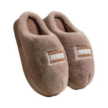 Imagem de Chinelos De Inverno Femininos Para Uso Interno Com Laço, Quentes, Anti