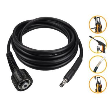 Imagem de Mangueira Trama Nylon 3 Mts Wap New Eco Wash 2200 Lavadora Alta Pressã